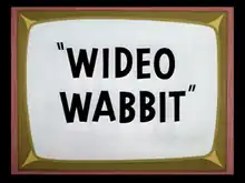 Description de l'image Wideo Wabbit title card.png.