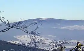 Vue de la Wielka Sowa depuis Waligóra.