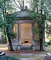 Temple funéraire de la famille Philipp (cimetière central de Vienne, 1905).