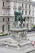 Statue équestre de Charles Philippe de Schwarzenberg, Vienne