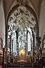 Clair-obscur autour du maître-autel de Michaelerkirche, Vienne