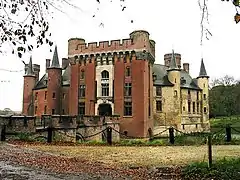 Le château de Wijnendale en novembre 2004