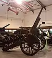 Un canon Krupp 7,7 cm FlaK L/35 AA au Musée royal de l'armée à Bruxelles.