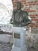 Monument dans le monastère Solovetski,