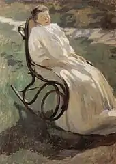 Dame dans une chaise à bascule (1897), galerie Tretiakov