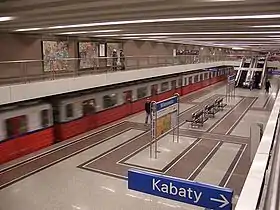 Image illustrative de l’article Wilanowska (métro de Varsovie)