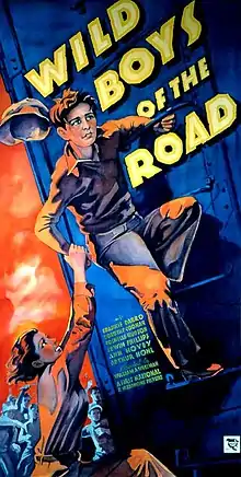 Description de l'image Wild Boys of the Road (1933 three-sheet).jpg.