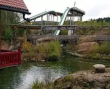 Wildwasserbahn à Freizeitpark Plohn