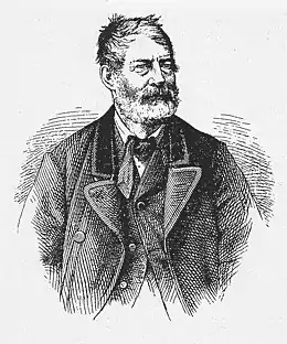 Portrait de Anton Wilhelm von Zuccalmaglio, nommé Wilhelm von Waldbrühl