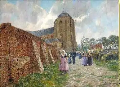 Promeneurs à Veere (1913)