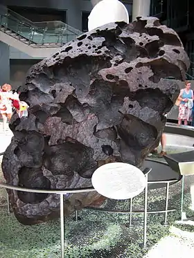 La météorite Willamette.