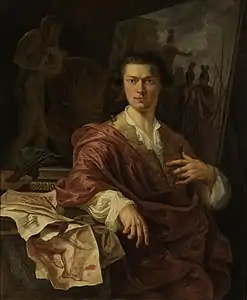 Portrait du peintre André Lens, musée des beaux-arts d'Anvers.