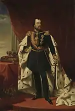 Portrait de Guillaume III, roi des Pays-Bas (1856).