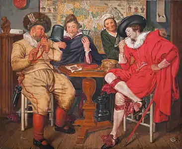 Joyeuse Compagnie, 1615-1620Musée Bredius, La Haye