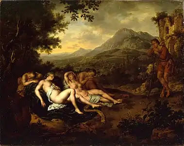 Cimon et Iphigenia (1698),Musée Poldi Pezzoli, Milan.