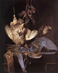 Accessoires et oiseaux morts, 1668Karlsruhe