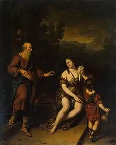 Bannissement d'Hagar (1724),Musée de l'Ermitage, Saint-Petersbourg.