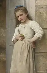 Yvonne sur le pas de la porte (1901), États-Unis, localisation inconnue.