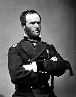Brig. Gen.William T. Sherman, États-Unis