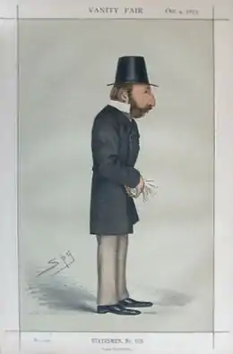 William Campbell (1847-1852), par Spy (Vanity Fair)