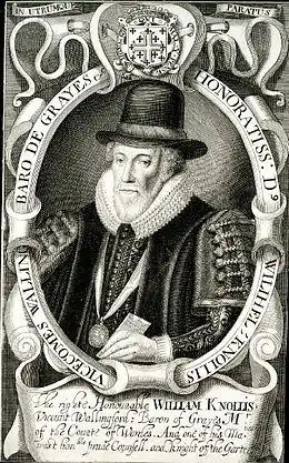 William Knollys (1571-1572), par Simon van de Passe