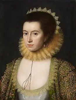 Lady Anne Clifford, portrait de William Larkin , National Portrait Gallery, Londres