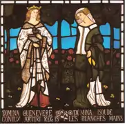 Guenièvre et Iseut aux mains blanches, Harden Grange (1862)