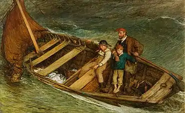 Les Travailleurs de la mer (1870), Aberdeen Art Gallery (en).