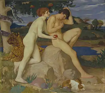 The Temptation (1899), Londres, Tate Britain.
