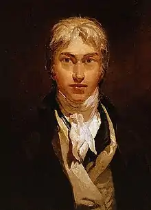 Reproduction d'un portrait de Joseph Mallord William Turner.