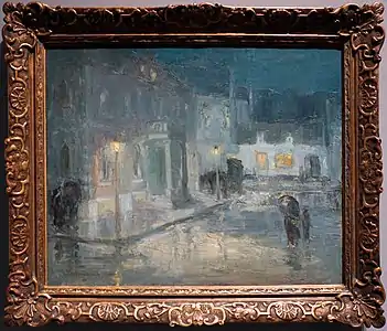 Notte piovosa, Étaples, 1912.