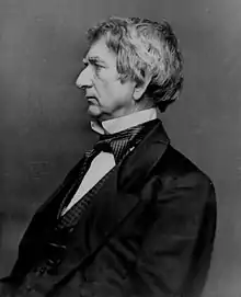 Portrait de William Henry Seward, secrétaire d'État pour l'Union et candidat à l'investiture républicaine en 1860.