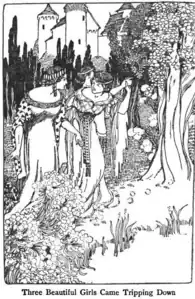 Illustration pour The Yellow Lily (1908).