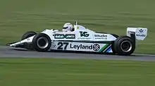 Photo de la Williams FW07