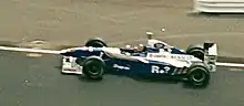 Photo de la Williams FW19 de Jacques Villeneuve à Silverstone