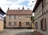 Wilshausen,ancienne mairie-école.