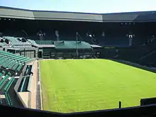 Le court central de Wimbledon à Londres