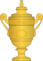Représentation du Wimbledon Trophy.
