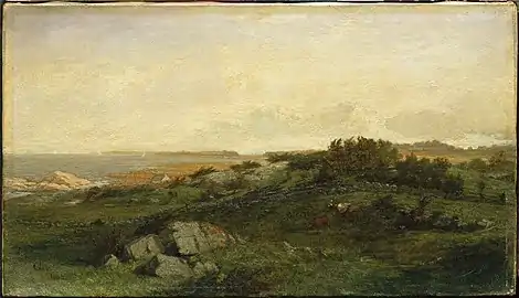 By the Sea, 1865, Musée des Beaux-Arts de Boston