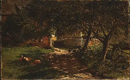Farmhouse, 1868, Musée des Beaux-Arts de Boston