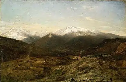 Presidential Range in Early Autumn, vers 1855