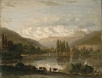 The Alps, vers 1847, Musée des Beaux-Arts de Boston