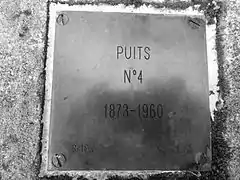 Puits no 4, 1873-1960.