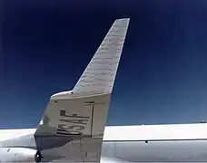 Winglet monté sur le KC-135 pour les essais de la NASA.