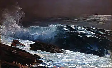 Winslow Homer, Lumière sur la côte, 1890.