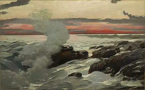 Winslow Homer, West Point, Prout's Neck, 1900, Clark Art Institute, Williamstown