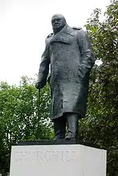 Statue à Parliament Square