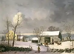 Winter in the Country, vers 1859, National Gallery of Art