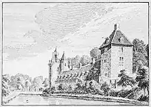 Le Château de Wisch, en Gueldre, est acquis en héritage par les Limburg Stirum au XVIe siècle de Irmgarde de Wisch, comtesse de Bronckhorst.