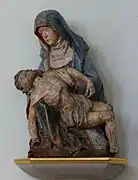 Vierge de Pitié (XVe).